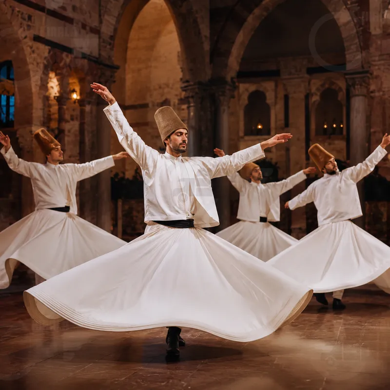 Semazen Gösterisi Model 5